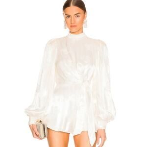 Majorelle Camryn Romper in Ivory NWOT Size Small